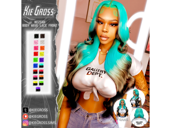 Alpha Keziah by Kiegross - The Sims 4 Custom Content