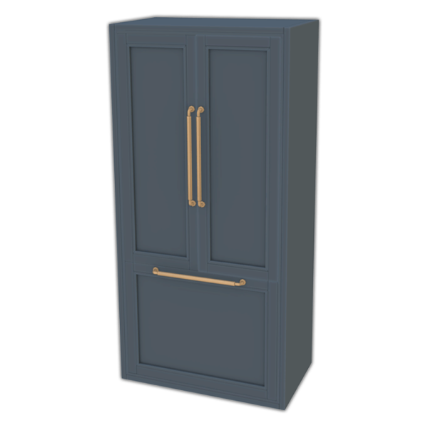 Maxis Match Comiko Modern Farm Kitchen Fridge by comiko - The Sims 4 Custom Content