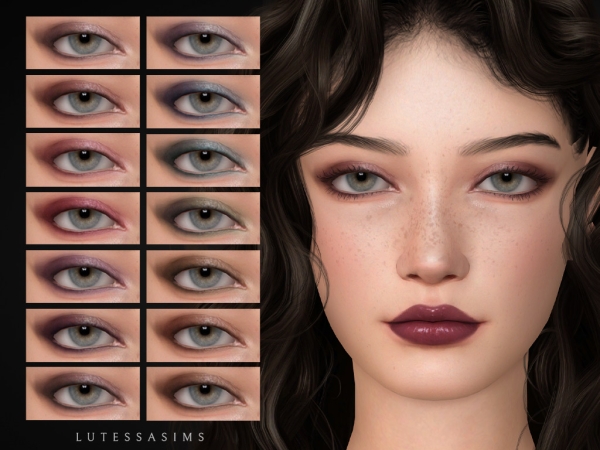 Alpha Roxane Eyeshadows - The Sims 4 Custom Content