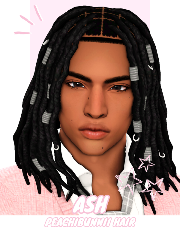 Maxis Match Ash Hair by simsfinds - The Sims 4 Custom Content