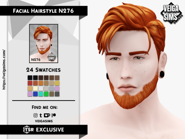 Facial Hair Style N2 7 5 by David_Mtv2