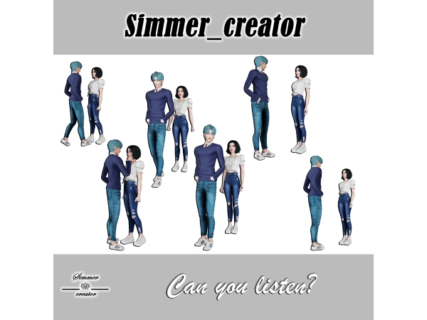 Mix can you listen - The Sims 4 Custom Content