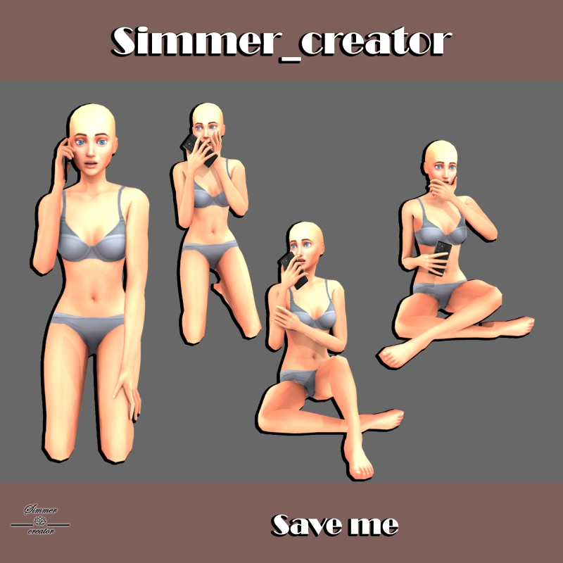 Mix Save me by simmer_creator - The Sims 4 Custom Content
