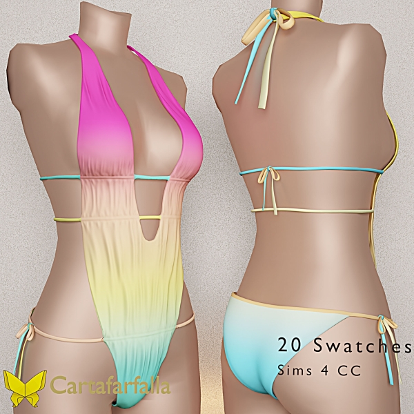 Alpha Cartafarfalla Candivé by cartafarfalla - The Sims 4 Custom Content