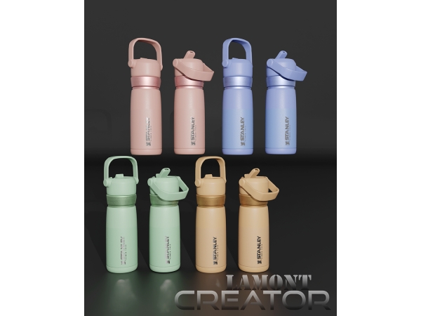 Mix Stanley Water Bottle - The Sims 4 Custom Content