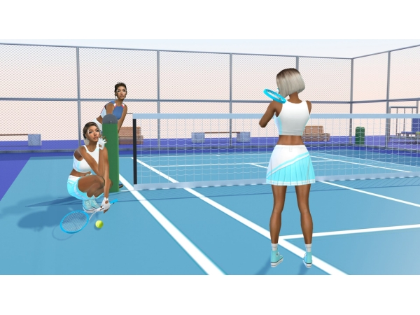 Maxis Match On the Court Collection - The Sims 4 Custom Content