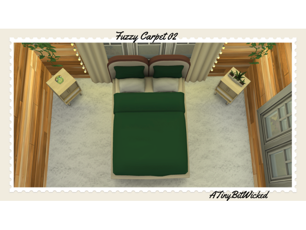 Alpha Fuzzy Carpet 02 - The Sims 4 Custom Content