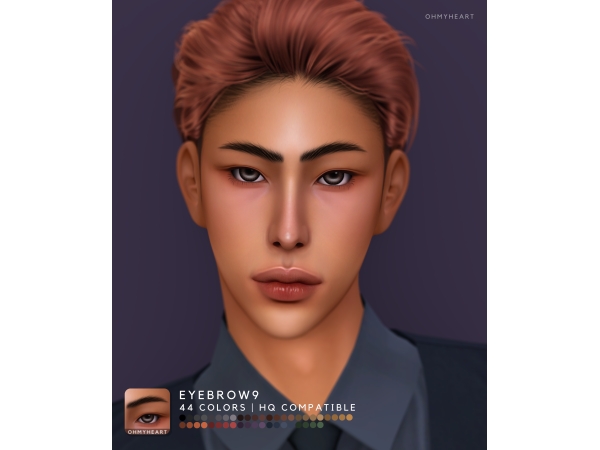Maxis Match EYEBROW9 - The Sims 4 Custom Content