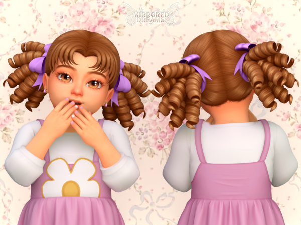 Maxis Match Heloísa's Hair Ribbon Colors by mirroreddreamscc - The Sims 4 Custom Content