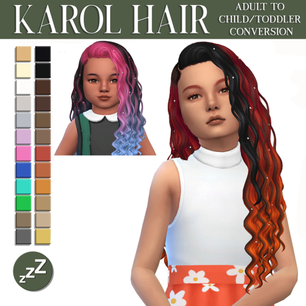 Maxis Match DAYLIFESIMS HAIR CONVERSIONS by simsfinds - The Sims 4 Custom Content
