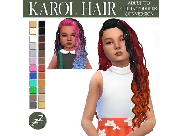 Maxis Match DAYLIFESIMS HAIR CONVERSIONS by sleepyz sims - The Sims 4 Custom Content