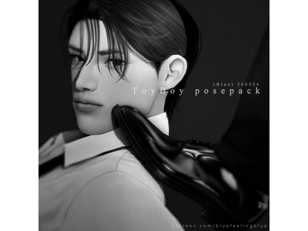 Alpha ToyBoy posepack by bluefeelingblue - The Sims 4 Custom Content