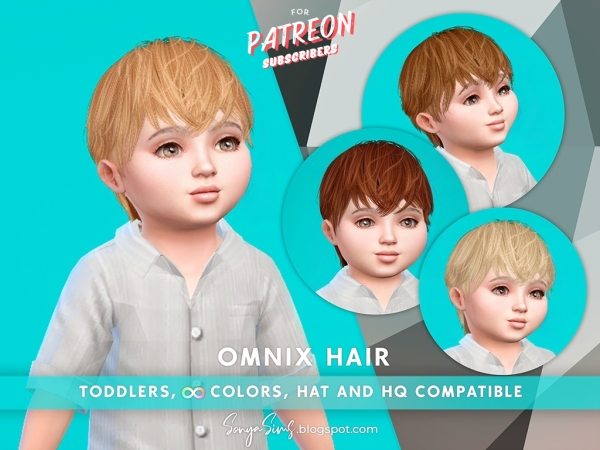 Alpha Omnix for Males Toddlers - The Sims 4 Custom Content