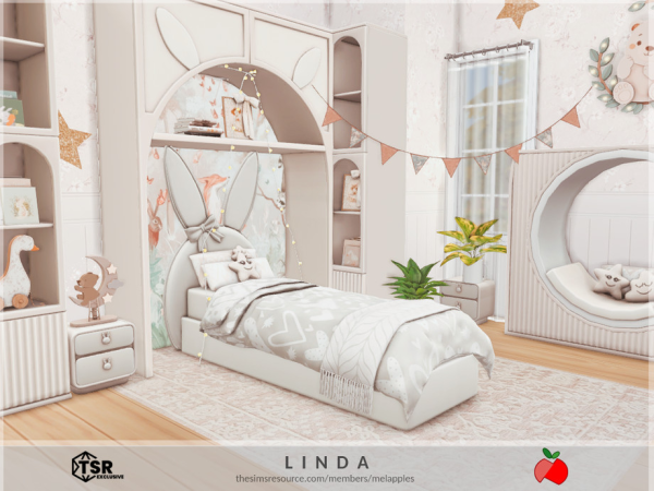 Mix Linda kids room - The Sims 4 Custom Content