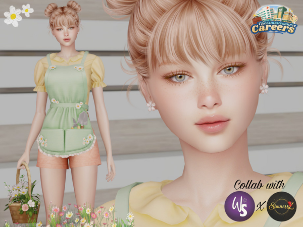 Mix Lauren Brody Florist Careers Collection - The Sims 4 Custom Content