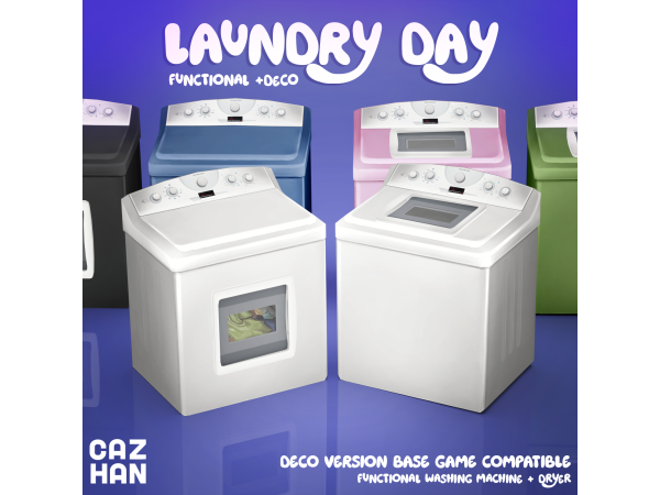 Maxis Match [LAUNDRY DAY] by cazhan - The Sims 4 Custom Content