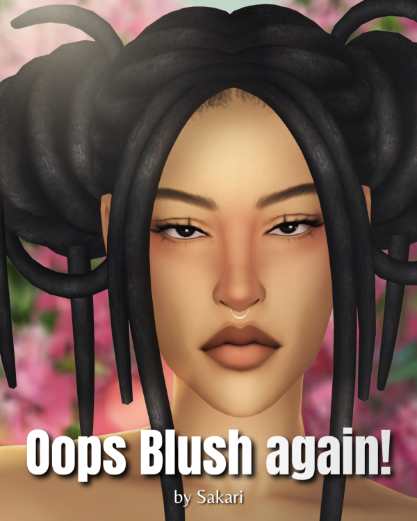 Maxis Match Oops Blush again by simsfinds - The Sims 4 Custom Content