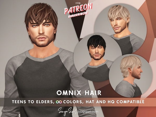 Alpha Omnix for Males - The Sims 4 Custom Content