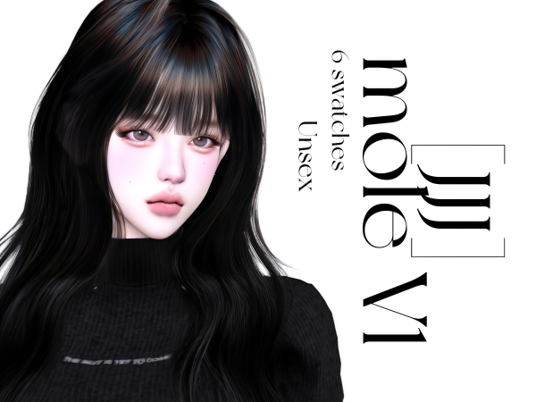 Alpha [JJJ] mole V1 - The Sims 4 Custom Content