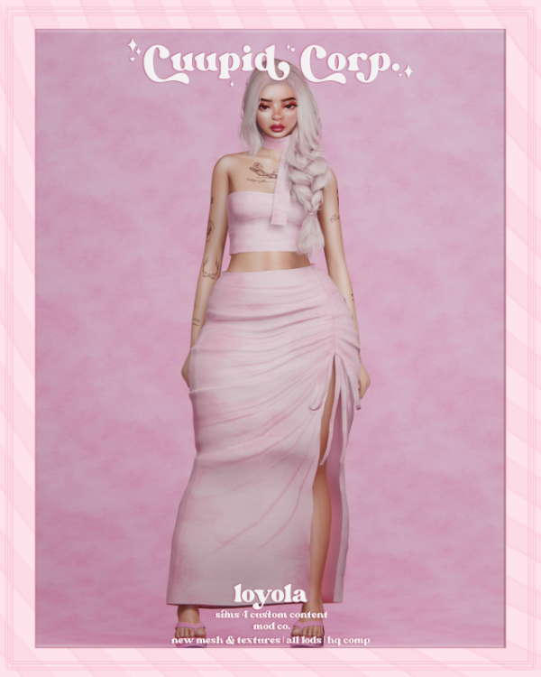 Alpha cuupid corp loyola by missme12 - The Sims 4 Custom Content