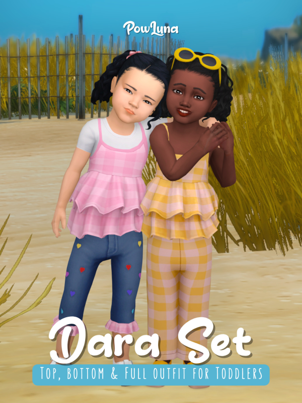 Maxis Match DARA set by simsfinds - The Sims 4 Custom Content