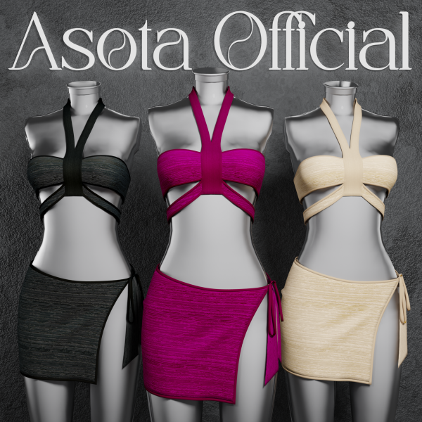 Alpha [ASOTA OFFICIAL] Ruth Outfit by asotaofficial - The Sims 4 Custom Content