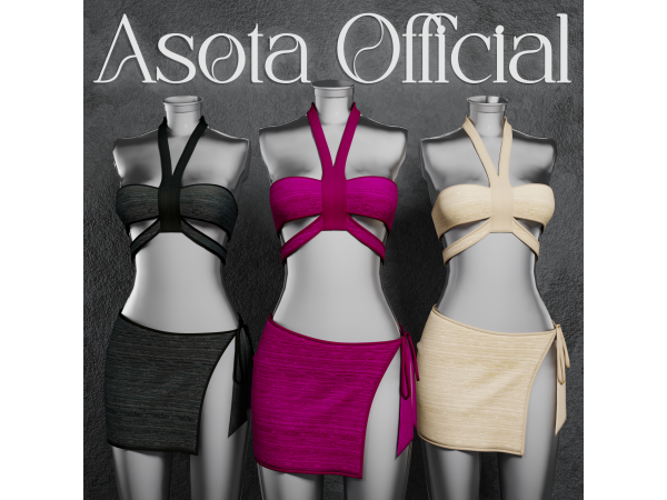 Alpha [ASOTA OFFICIAL] Ruth Outfit - The Sims 4 Custom Content