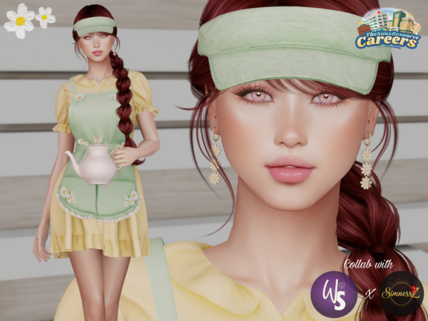 Mix Emily Brody Barista Careers Collection - The Sims 4 Custom Content