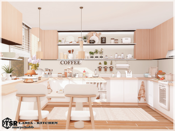 Mix Laria Kitchen - The Sims 4 Custom Content