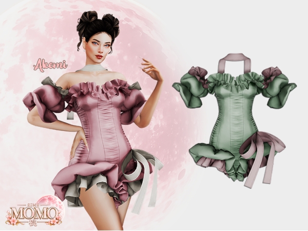 Maxis Match Akemi - The Sims 4 Custom Content