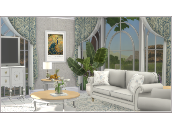 Mix Aela Tied Curtains - The Sims 4 Custom Content