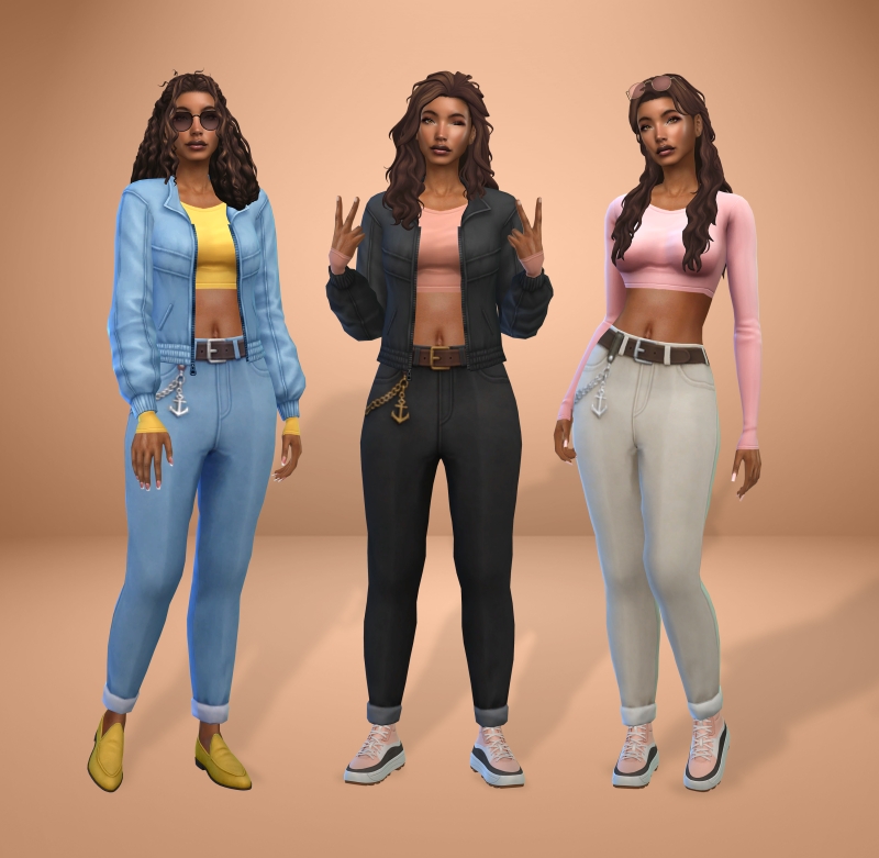 Maxis Match Cool Gurrl Collection by teenageeaglerunner - The Sims 4 Custom Content