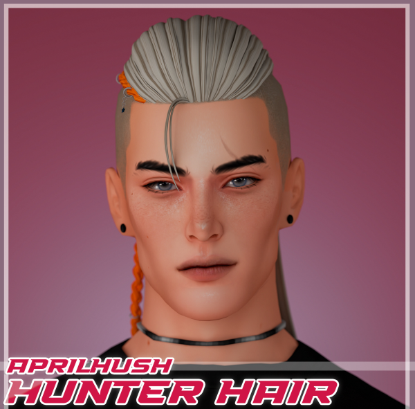 Maxis Match Hunter hair by simsfinds - The Sims 4 Custom Content