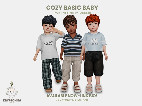Maxis Match Cozy Basic Toddler - The Sims 4 Custom Content