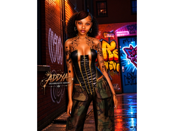 Alpha Addya (Sim Download) - The Sims 4 Custom Content