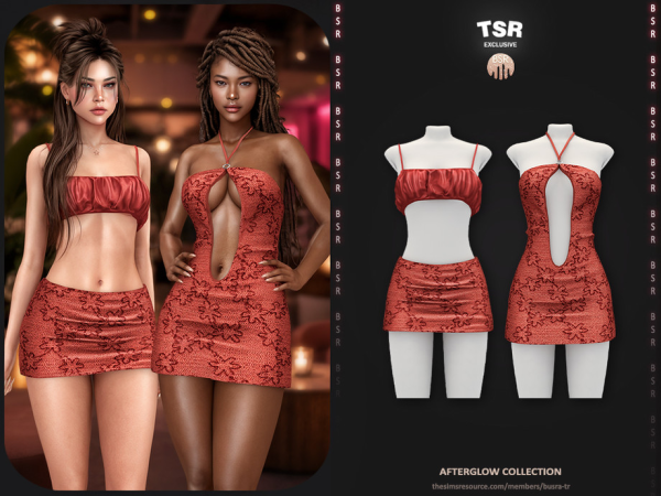 Alpha SET Afterglow Collection tr by busra - The Sims 4 Custom Content