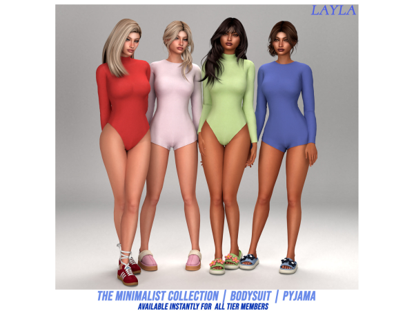 Alpha patreon The Minimalist Collection Set 3 - The Sims 4 Custom Content