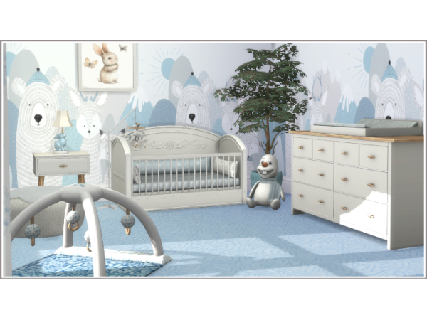 Alpha Aela Nursery - The Sims 4 Custom Content