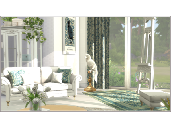 Alpha Aela Living Room - The Sims 4 Custom Content