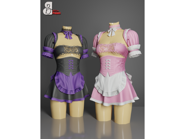 Alpha BillionProject Cristina Maid - The Sims 4 Custom Content