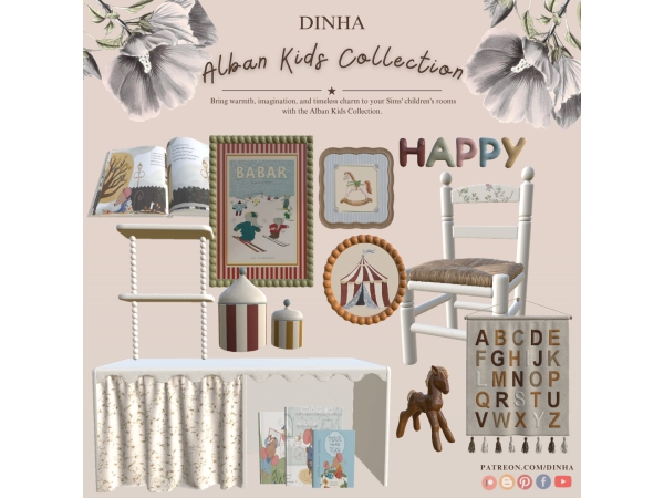 Alpha Alban Kids Collection - The Sims 4 Custom Content