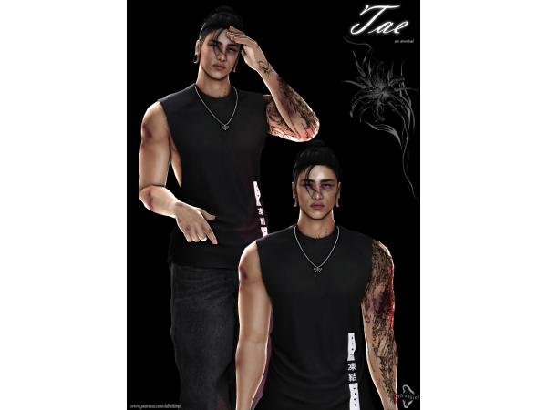 Alpha [aliwhims] Tae - The Sims 4 Custom Content