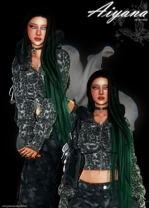 Alpha [aliwhims] Aiyana by simsfinds - The Sims 4 Custom Content