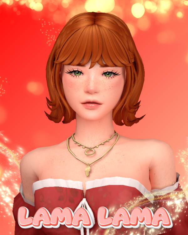 Maxis Match Hair Robyn by simsfinds - The Sims 4 Custom Content