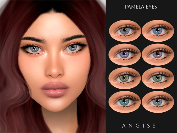 Alpha Pamela Eyes by ANGISSI - The Sims 4 Custom Content