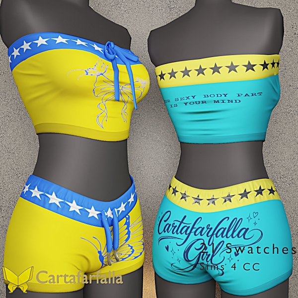 Alpha Cartafafalla AUREXA by cartafarfalla - The Sims 4 Custom Content