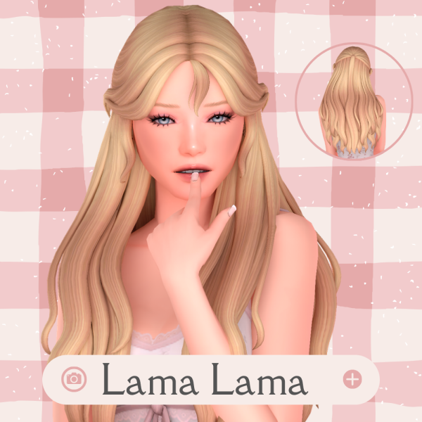 Maxis Match Hair Kimmy by simsfinds - The Sims 4 Custom Content