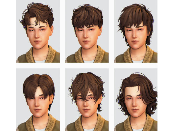 Maxis Match Kids Conversion by adrienpastel - The Sims 4 Custom Content