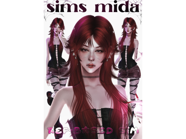 Alpha Violet by mida3 - The Sims 4 Custom Content