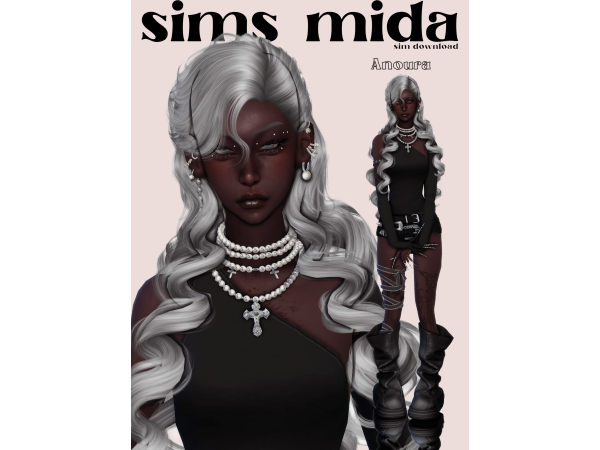 Alpha Anoura by mida3 - The Sims 4 Custom Content